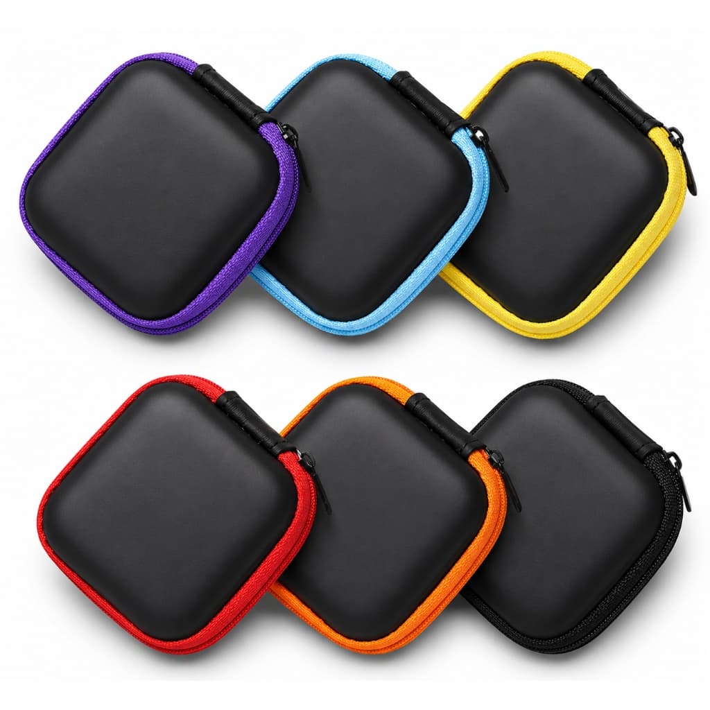 Capa Estojo Bag Case P/ Fone Carregador Cabo Pendrive Chave