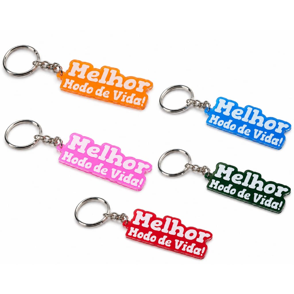 Chaveiro JW | MelhorModo de Vida | Presente para Pioneiro | Chaveiro Colorido