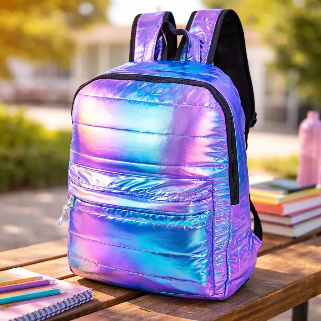 Mochila Holográfica Metalizada - Sortida