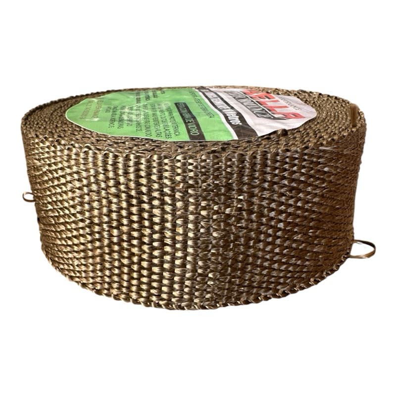 Fita Manta Termica Termotape Titanium 10 Metros Para Escapamento Carro - Moto - Ar Condicionado - Coletores