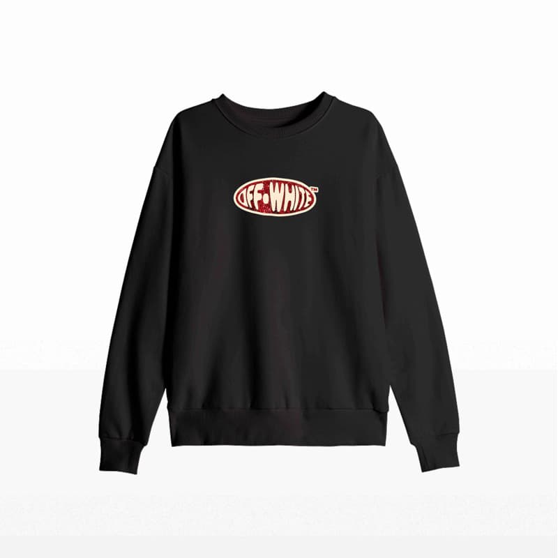 Moletom Careca Streetwear Premium OFF-WHITE CRISTAL