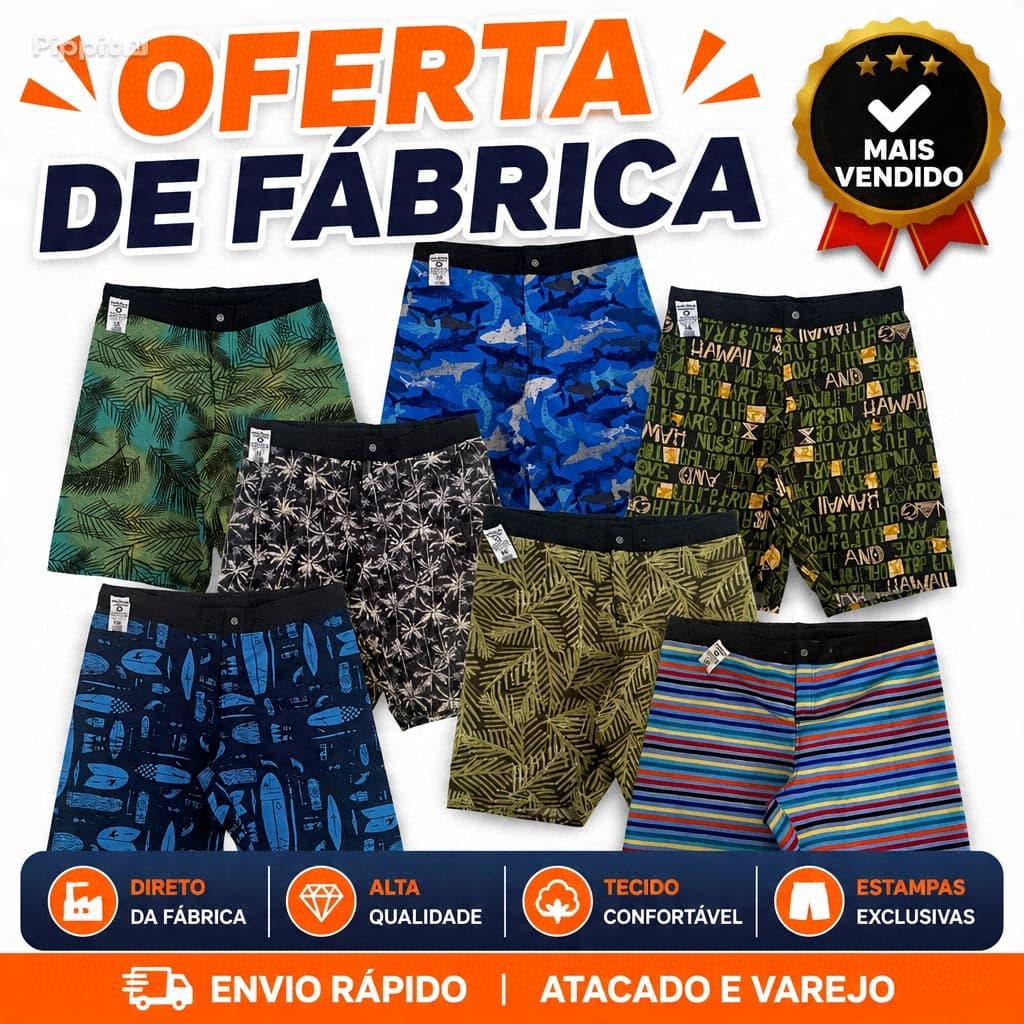 Bermuda Tactel Masculina com Elastano Academia Treino