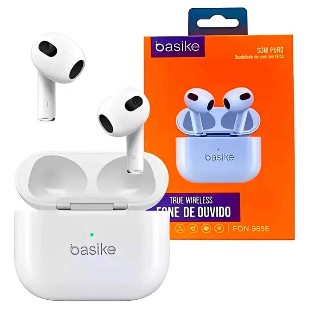 Fone Bluetooth TWS Sem Fio Android iPhone Som HD Pronta Entrega