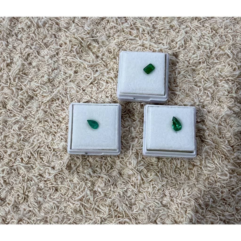 Lindas Pedras Esmeraldas  100%natural e Lapidadas Premium