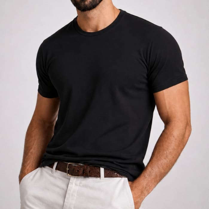 Camiseta Básica Masculina Premium
