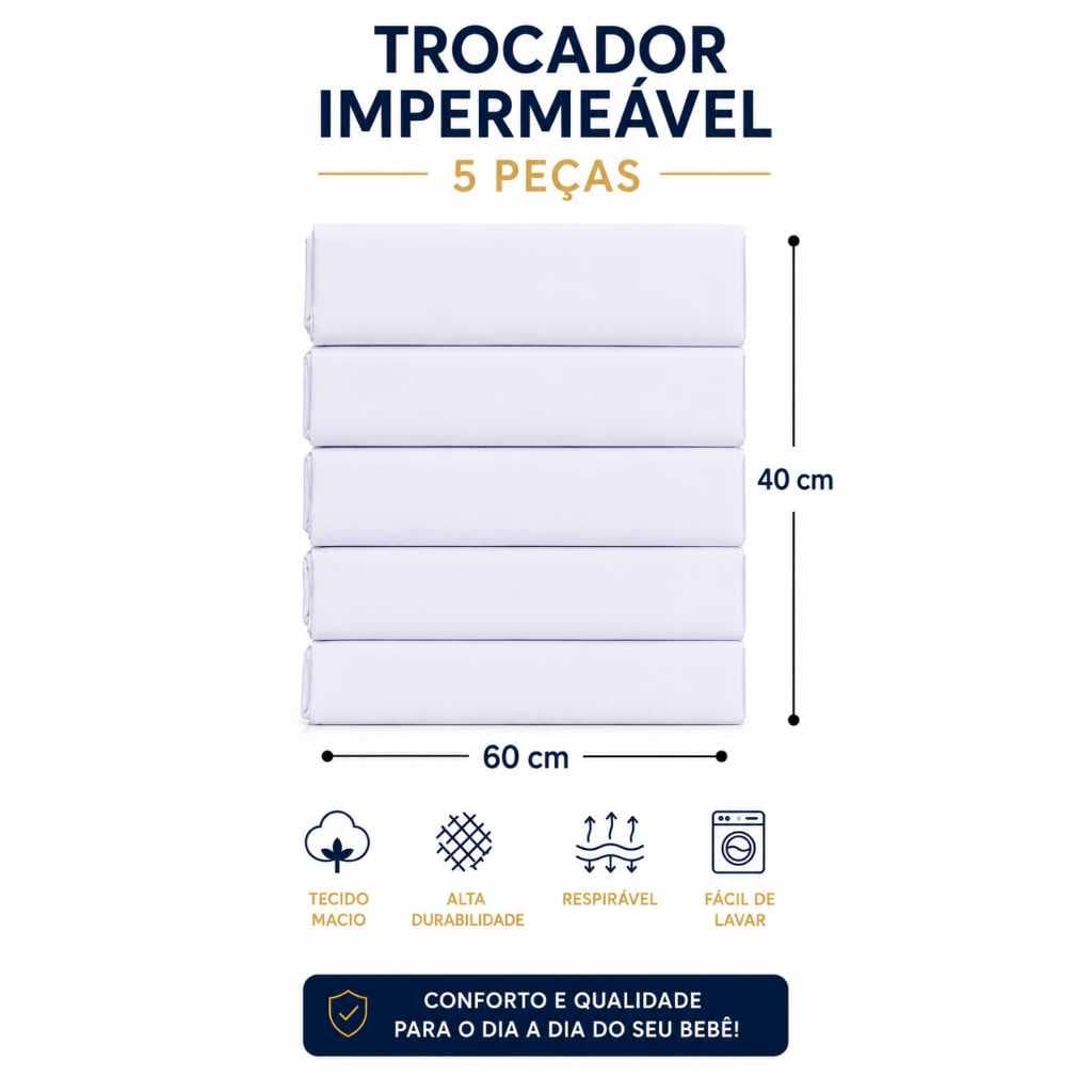 05 Trocadores de bebe portatil impermeavéis menino menina unisex, maternidade