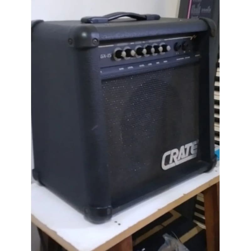 amplificador guitarra cubo som crate gx 15  made in usa 15w não meteoro Marshall som
