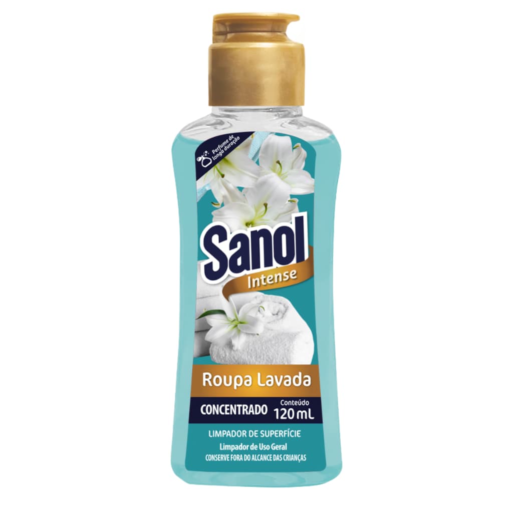 Limpador De Superfícies Concentrado -Roupa Lavada120mL