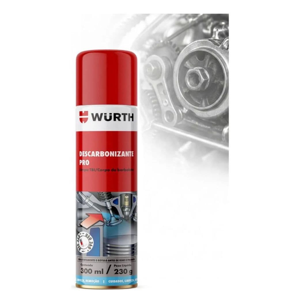 Descarbonizante Wurth Original Limpa Bico TBI Carburador Spray 300ml