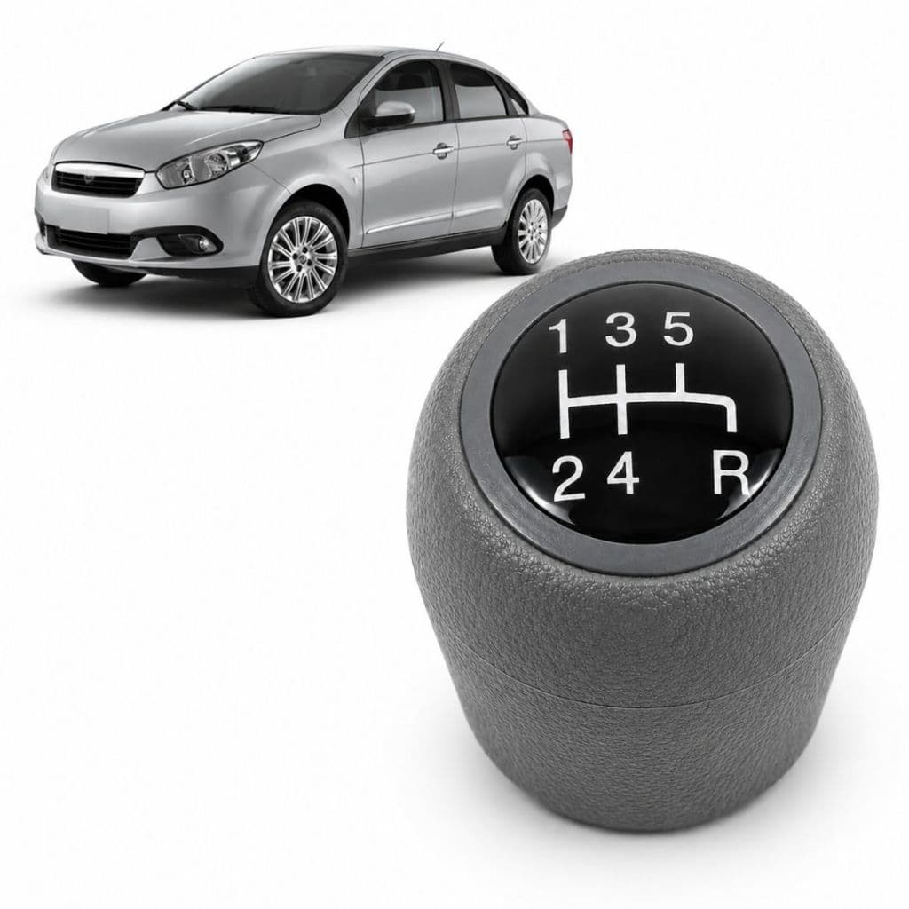 Manopla de Câmbio Fiat Grand Siena Ano 2012 Até 2021
