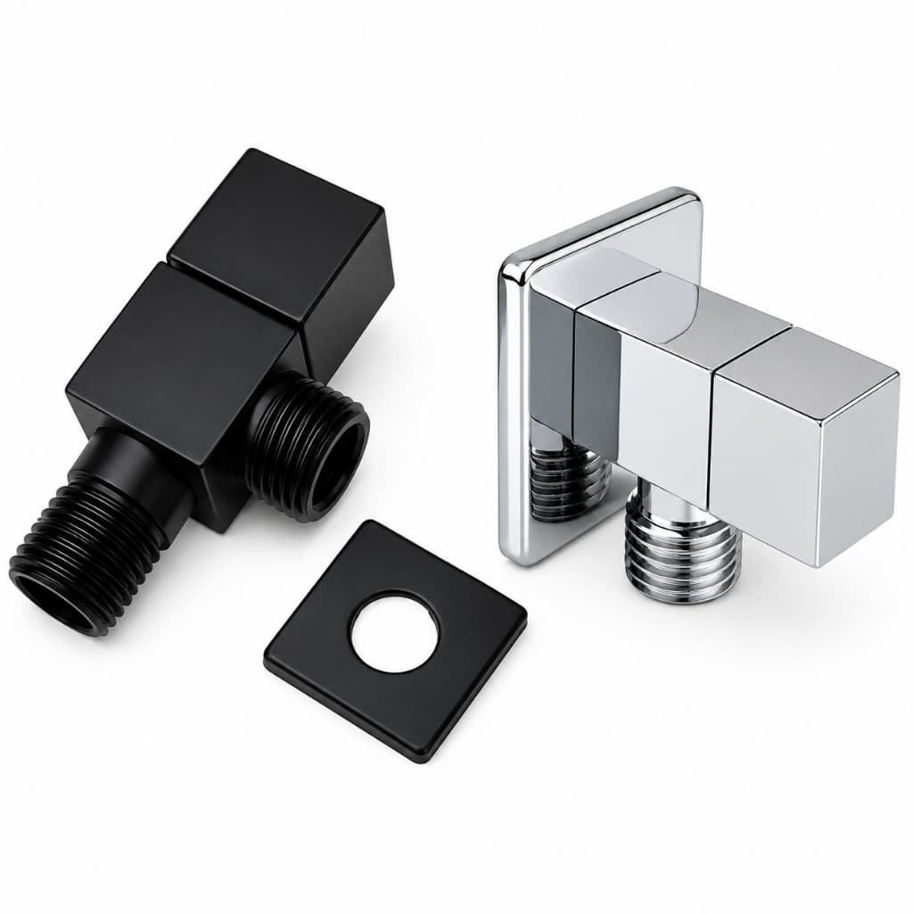 Link Metais, Registro Para Ducha Higienica, Preto, Cromado, Inox e Abs