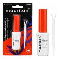 Cola Transparente para Cílios Postiços Macrilan LT:0325 | Fixação Segura e Acabamento Natural