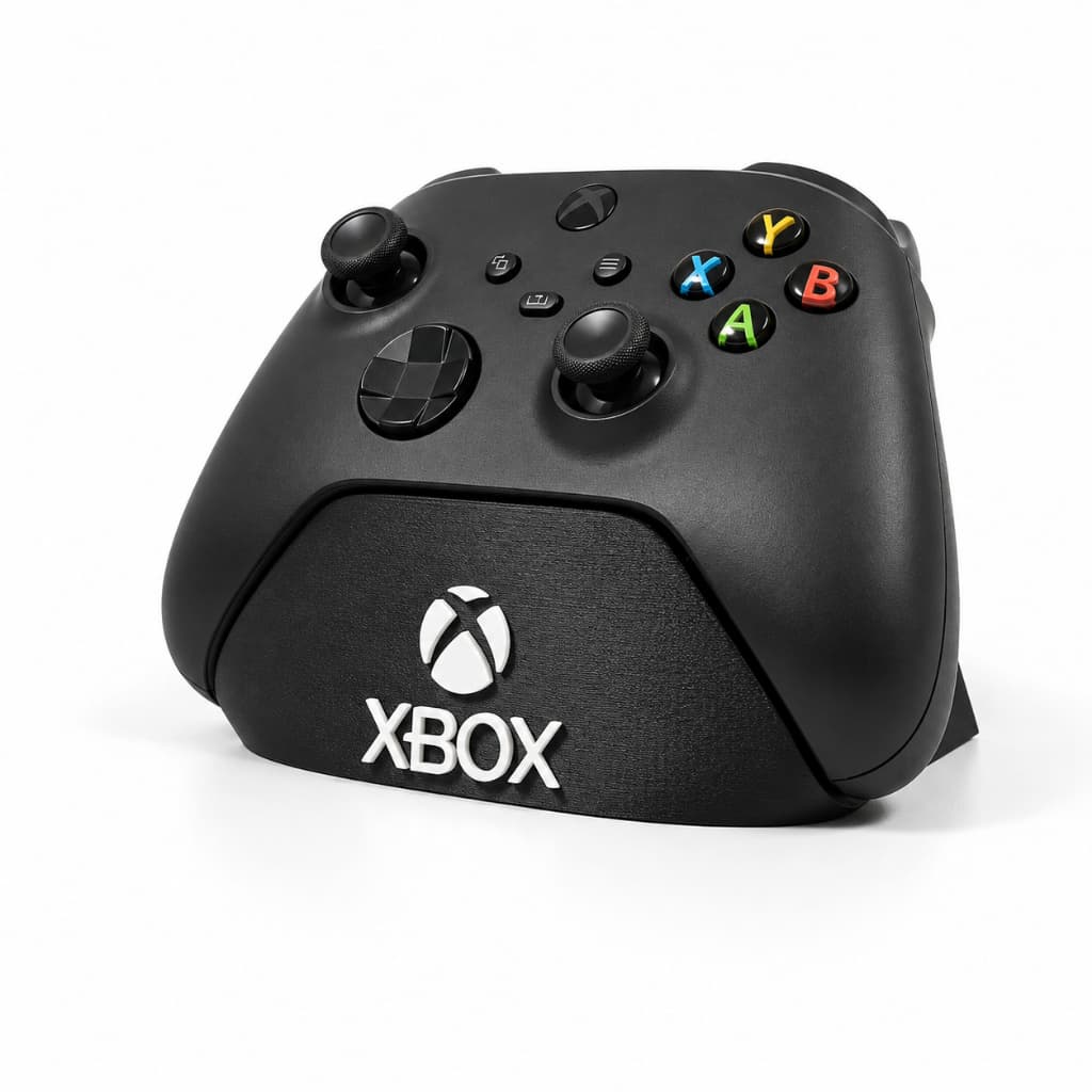 Suporte para Controle Xbox Series X|S e Xbox One – Base Gamer de Mesa com Logo