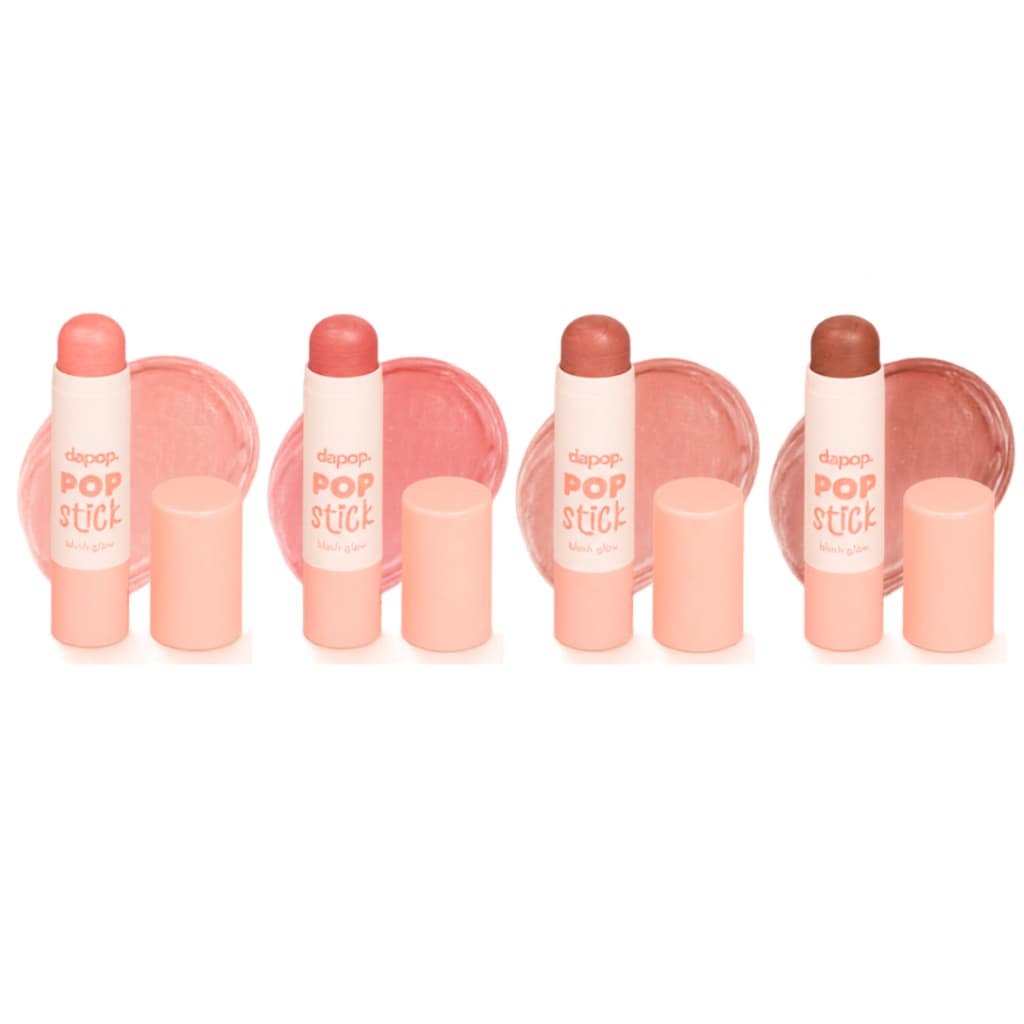 Blush Bastão Cremoso Duração Pigmentação Multiuso Aplicação Fácil