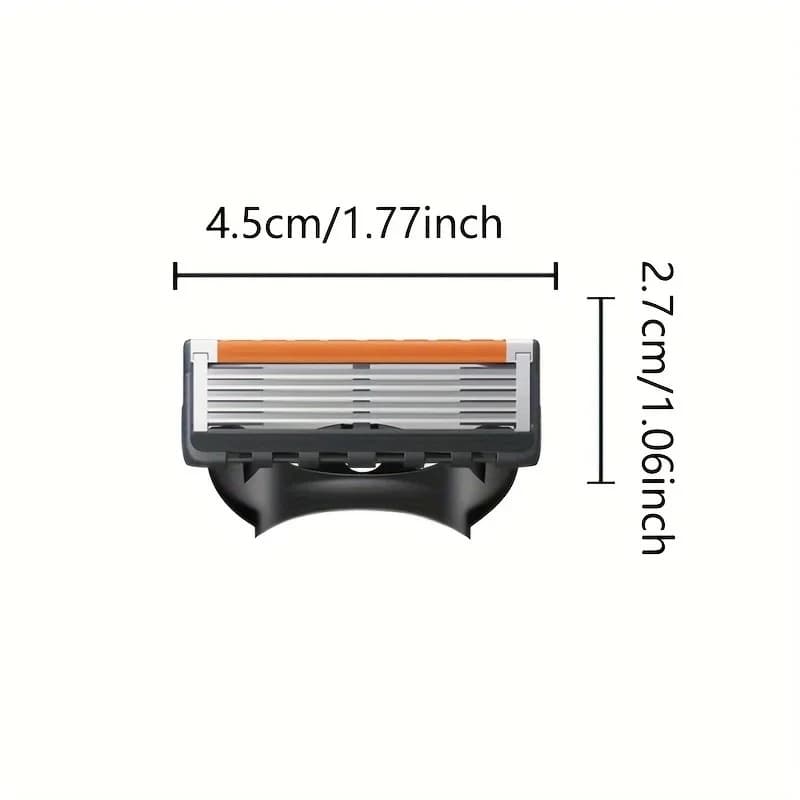 16 Pcs Gillette Proglide Blade 5 Barbeador Manual Masculino De Segurança Facial Barbear Depilação