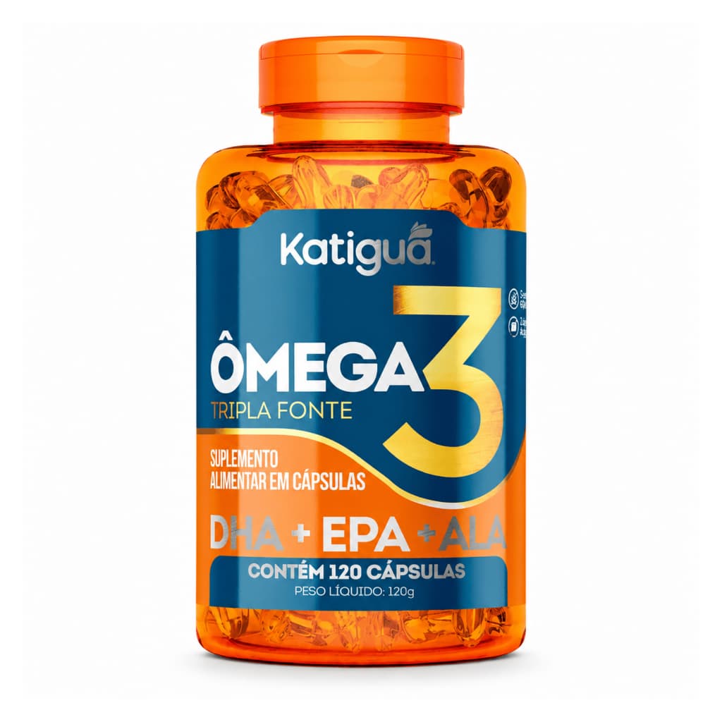 ômega 3 Katigua 120 cápsulas 1000mg Original