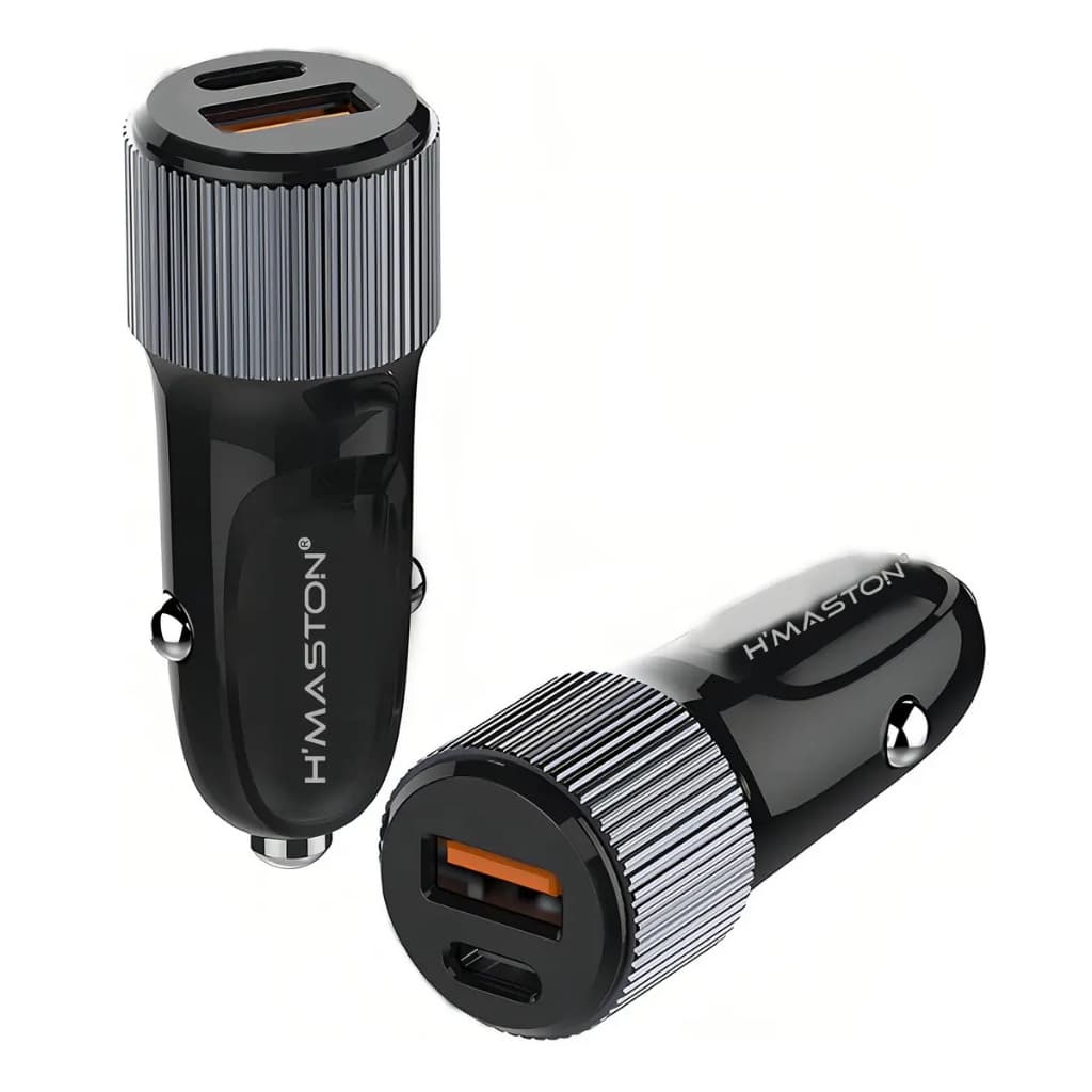 Carregador Veicular HMaston 40W Turbo USB e PD