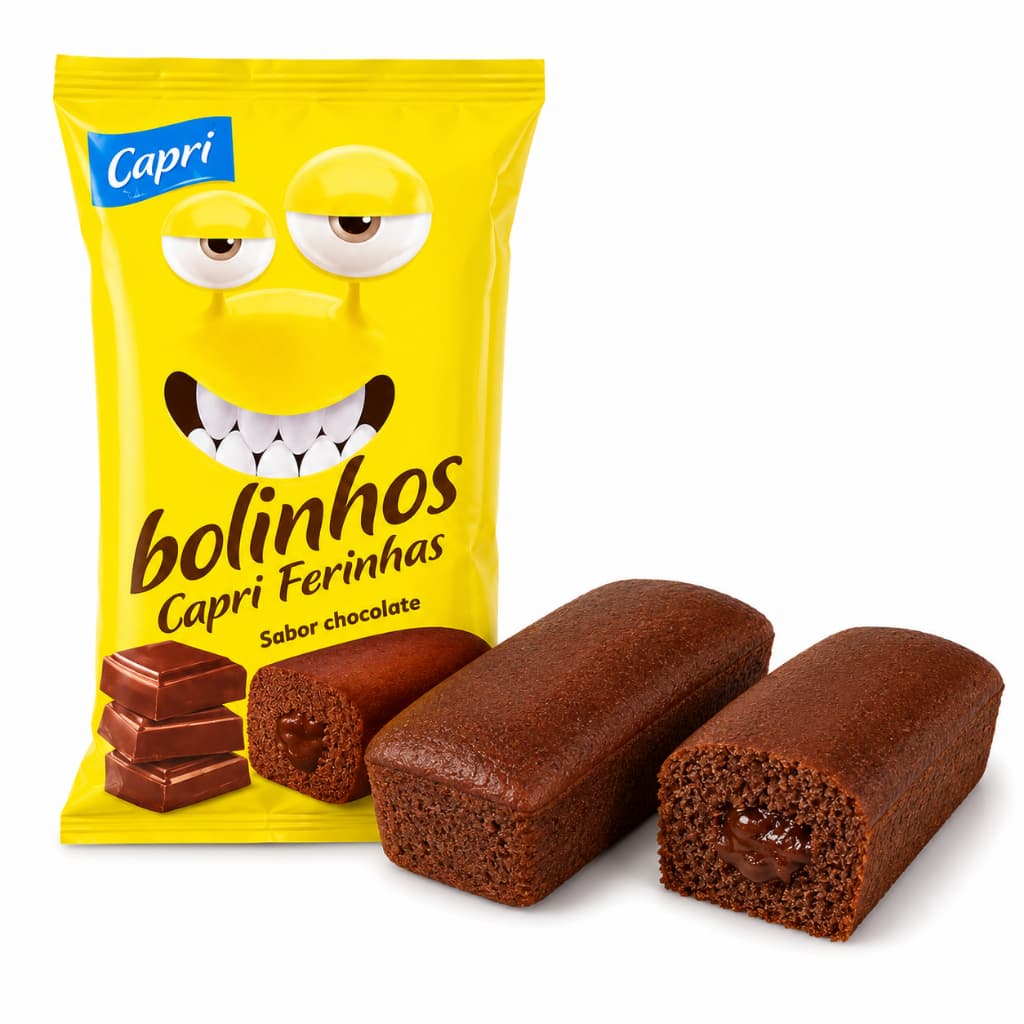 30UND Bolinho de chocolate com recheio de chocolate 35g cada bolinho