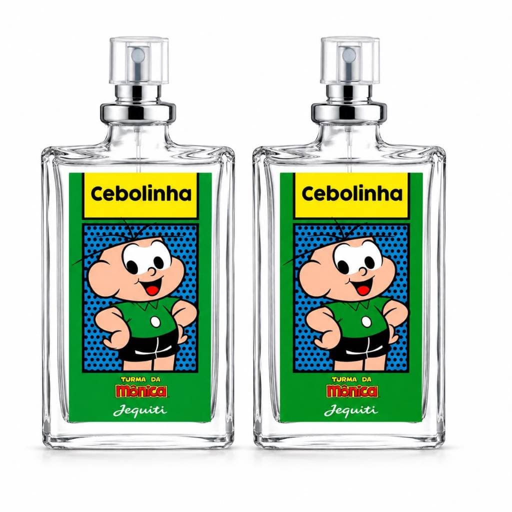 2 Colônia Masculina Cebolinha 50ml - Jequiti
