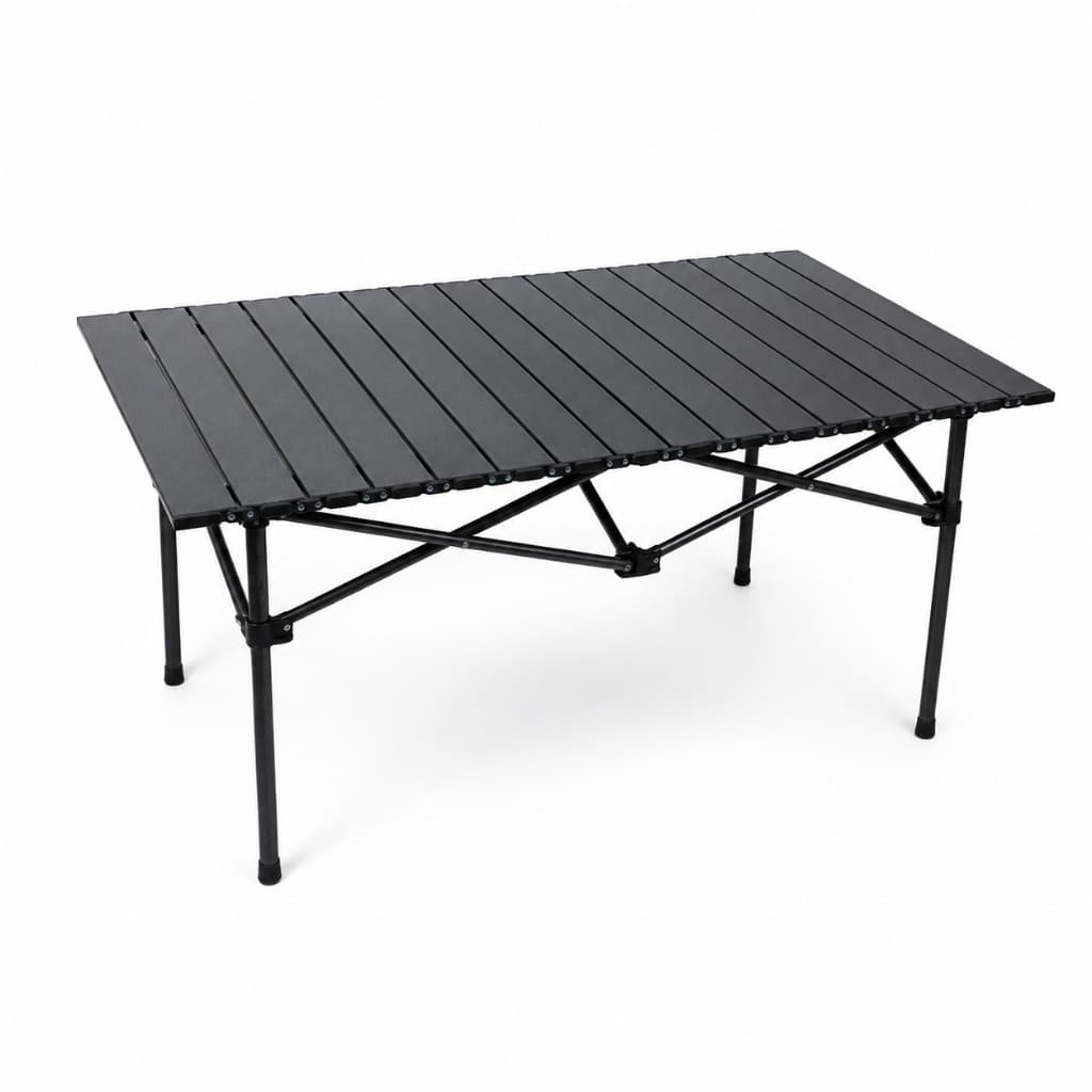 Mesa Camping Dobrável Portátil para Piquenique Churrasco Praia e Área Externa Cor Sortida