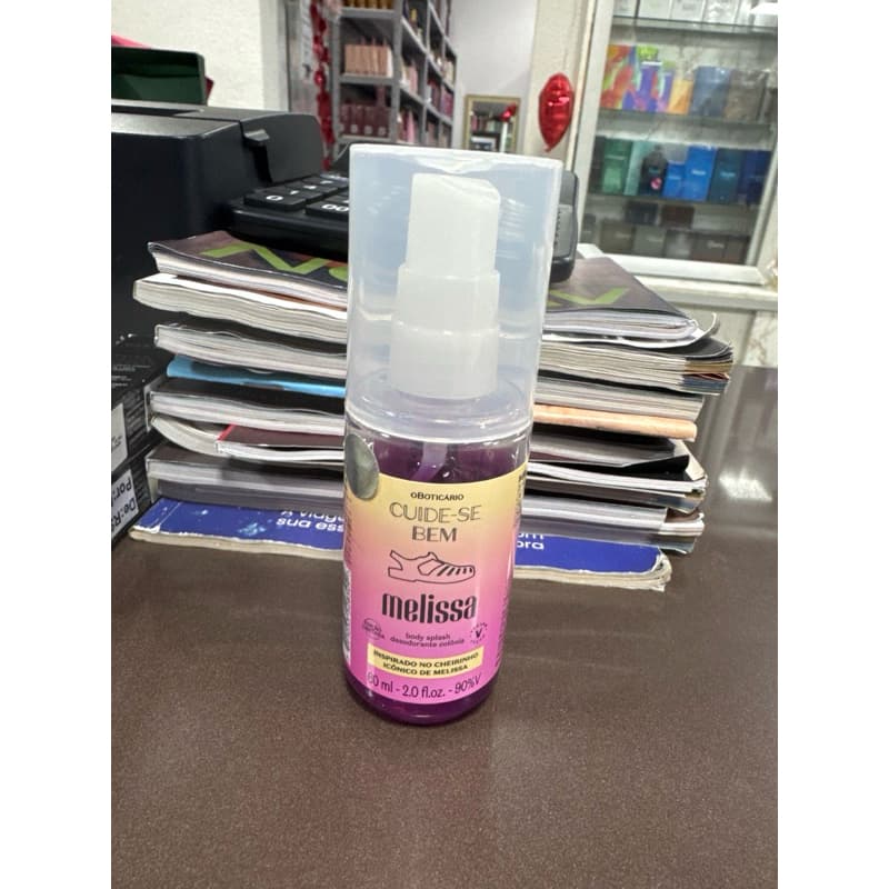 Cuide-se Bem Melissa body splash  60 ml Validade 07/2027 único disponível. EXCLUSIVIDADE.