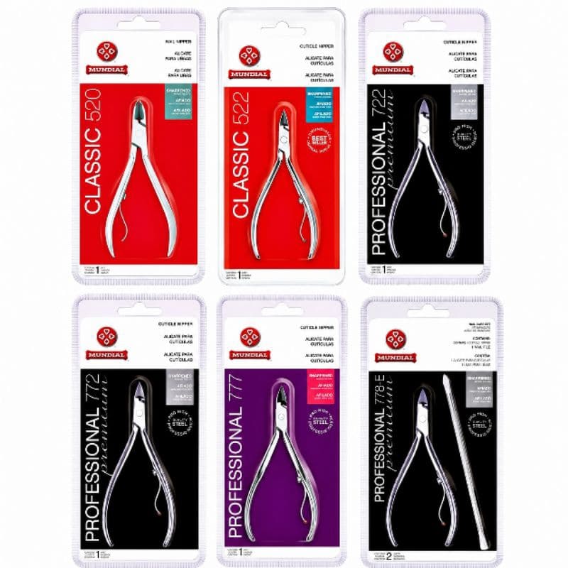 Alicate inox Profissional 121 520 522 722 777 772 778 Cutícula Unha Manicure Pedicure Original