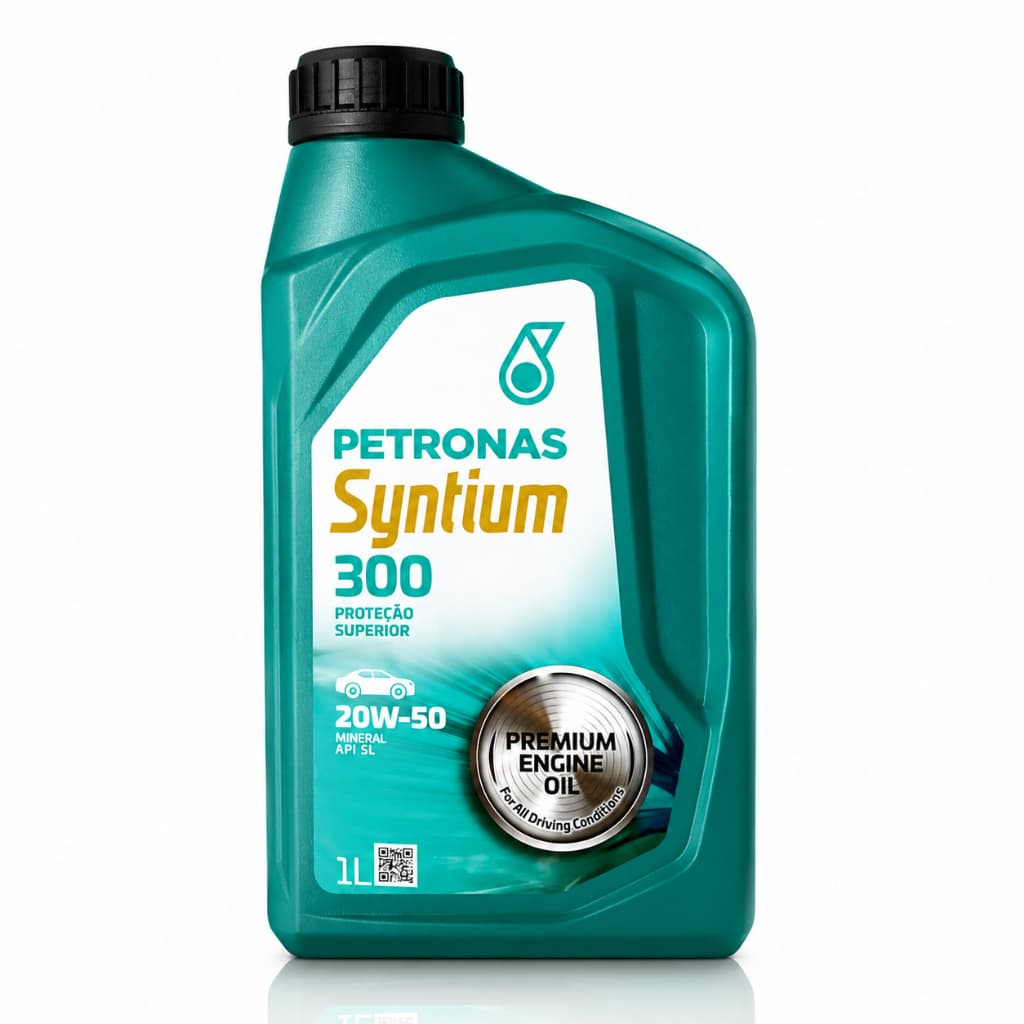 Óleo Mineral Sae 20w50 Api Sl Syntium300 Petronas + Proteção Para o Motor