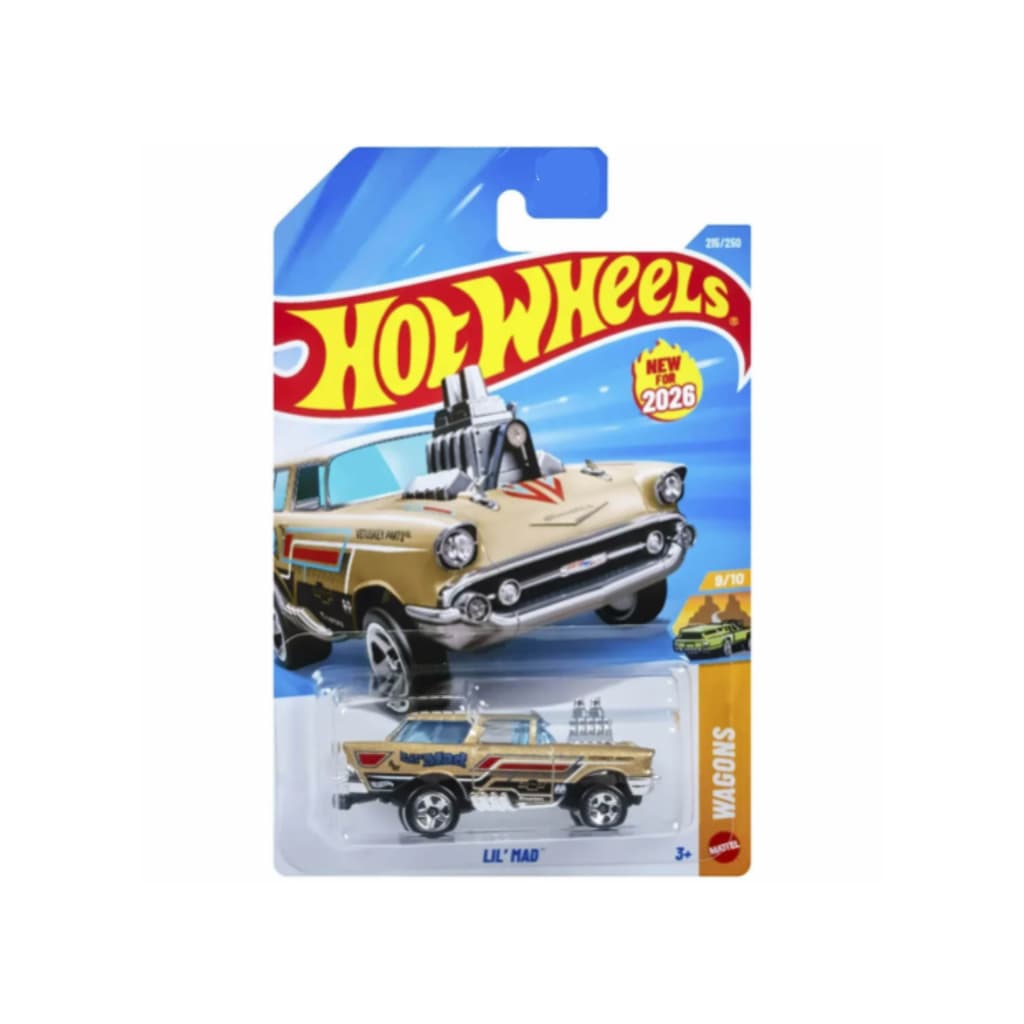 Hot Wheels Lil Mad 215/250 Wagons Familiales JJH65