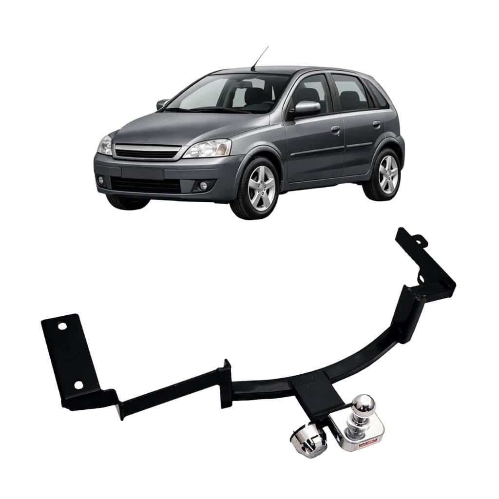 Engate Reboque Rabicho Fixo Corsa Hatch Frente Montana 2002 A 2012 450kg