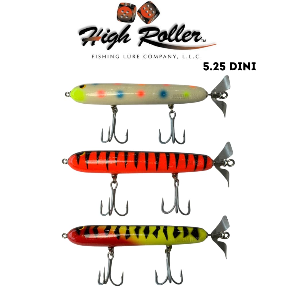Isca Artificial High Roller Rip Roller 5.25 Dini