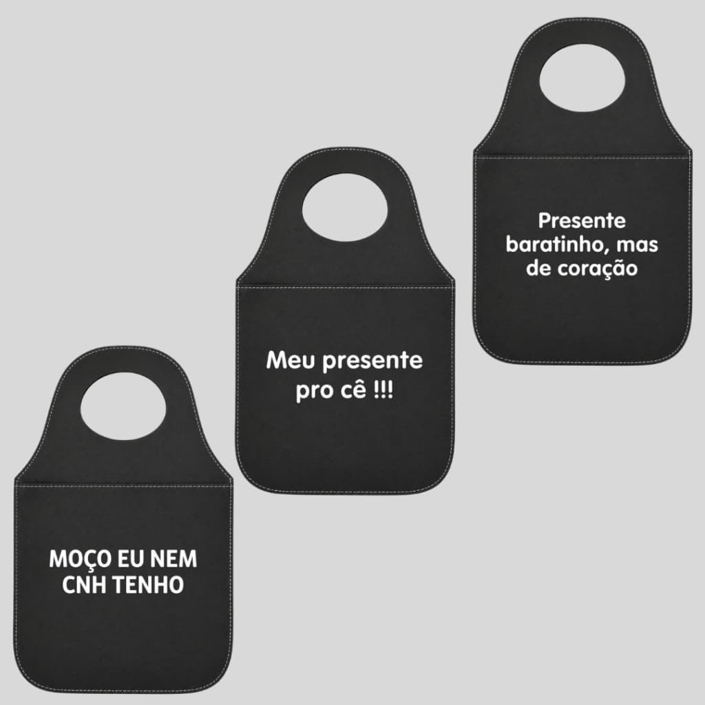 Organizador qualidade PREMIUM lixinho automotivo universal lixo para carro