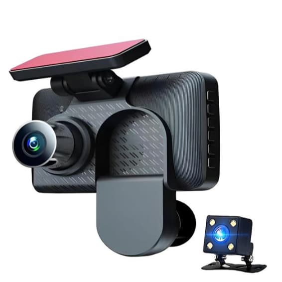 Câmera Veicular 3 Em 1 Full HD - Grave Tudo Dentro E Fora Do Carro - ENVIO IMEDIATO