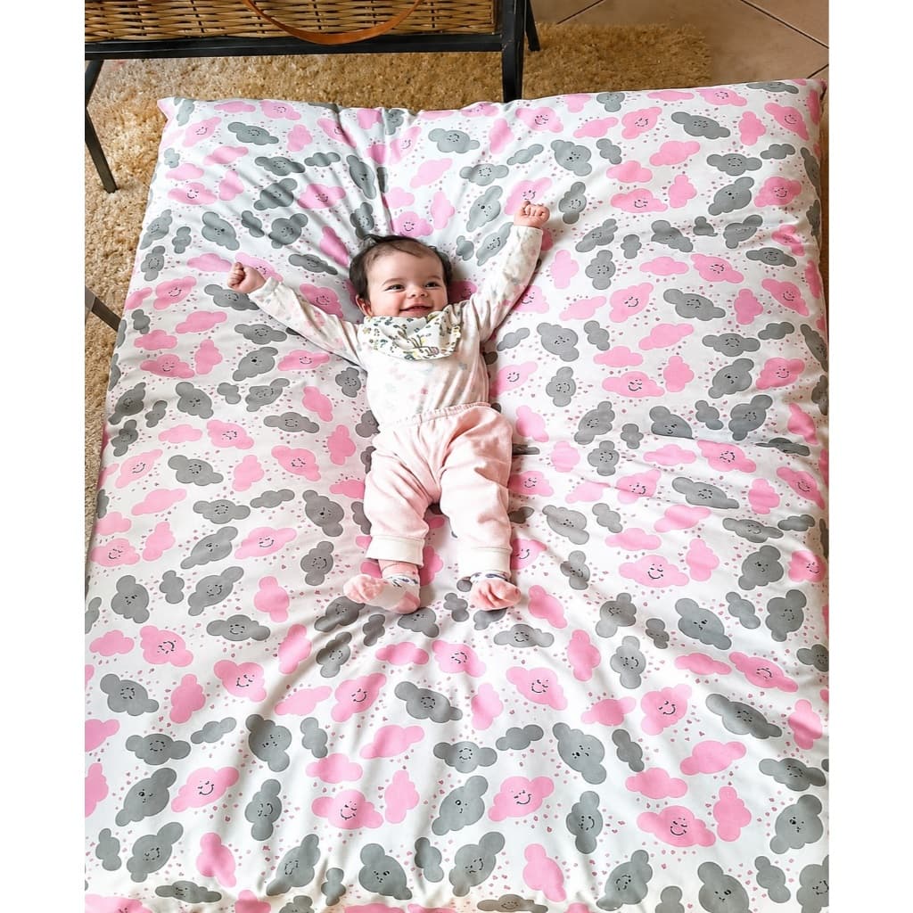 Colchonete com zíper para bebe ou para pet tamanho grande 130 x100 cm /colchão/PRONTA ENTREGA/ENVIO IMEDIATO
