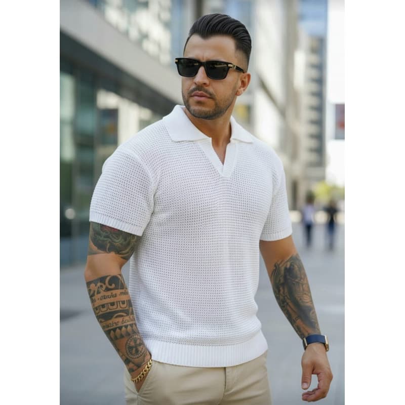 Camisa Polo Tricô
