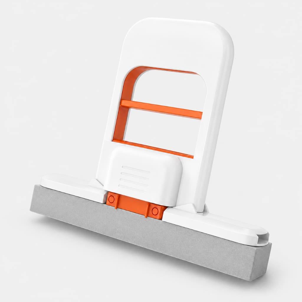 Mini Mop Portátil com Esponja Absorvente Rodo de Pia Compacto para Vidro Bancada e Box