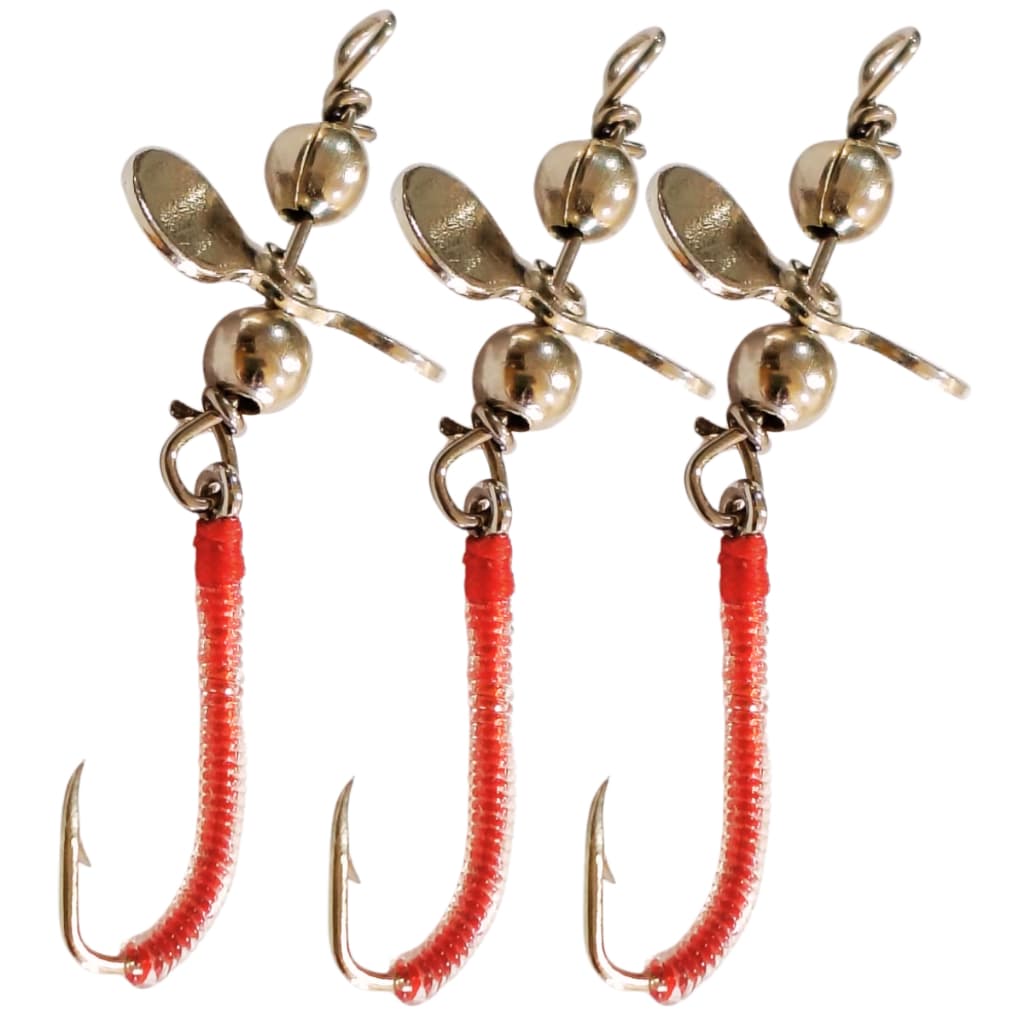 Micro Isca Artificial Spinner Para Lambari Pesca Tilapia