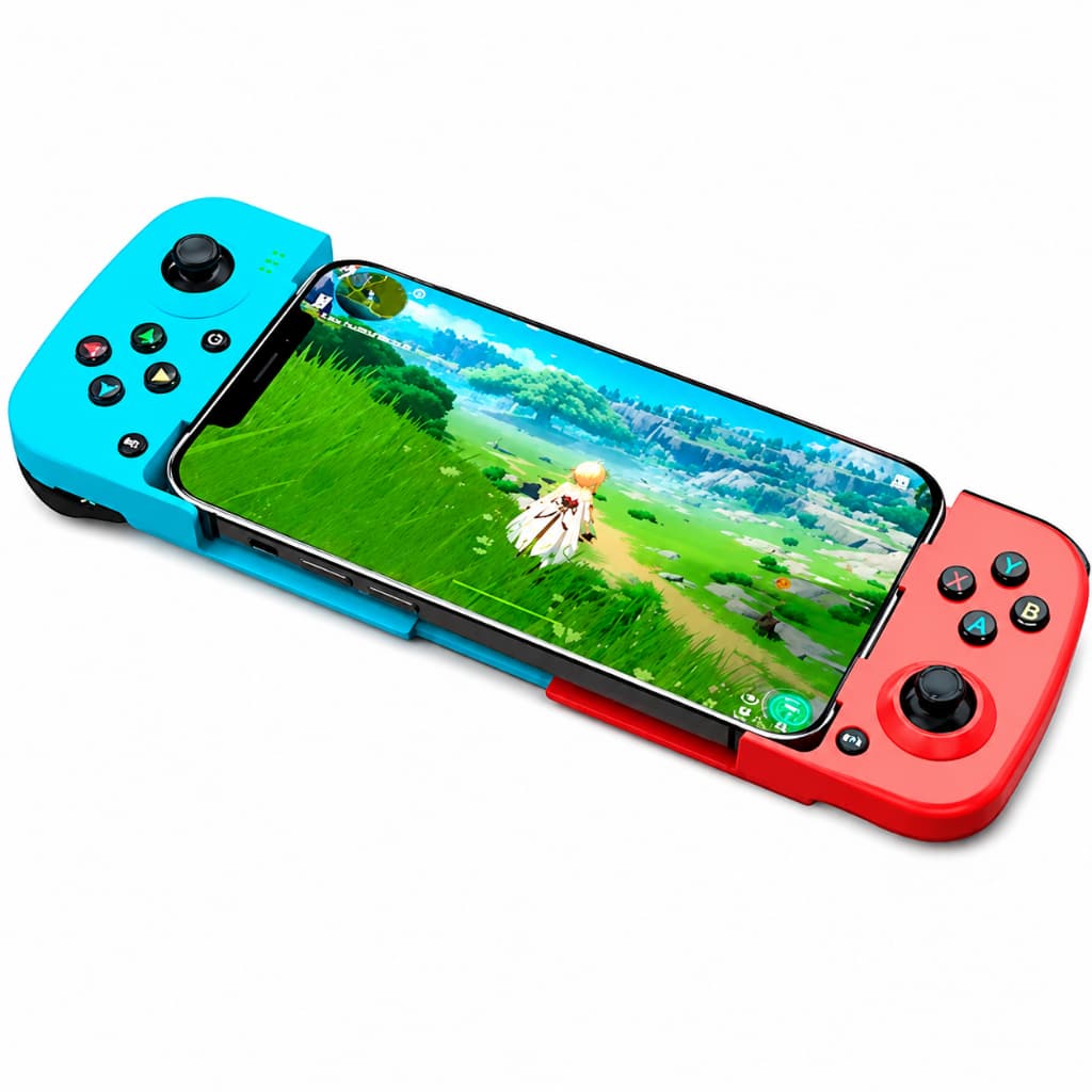 Controle Gamepad Bluetooth 5.0 BSP D3 Para Celular Android iPhone iOS PC PS4 Switch Joystick Sem Fio Recarregável Ergonô