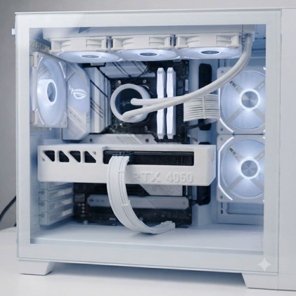 Capa Para Placa de Vídeo RTX 4060 Gaming OC 3xFAN Gigabyte NVIDIA GeForce 8GB Plate Mudar Cor Placa de Video