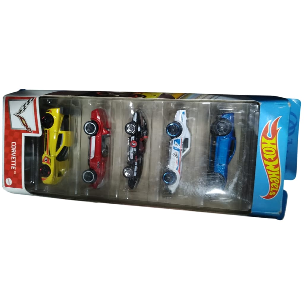Kit Com 5 Carrinhos  Coloridos