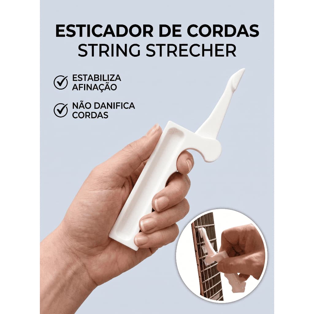 Esticador De Cordas String Stretcher Para Guitarra Violao - GGE Parts & Jigs