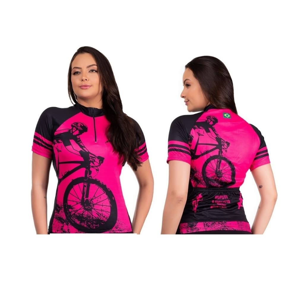 Camiseta para ciclismo feminina camisa de ciclista feminino