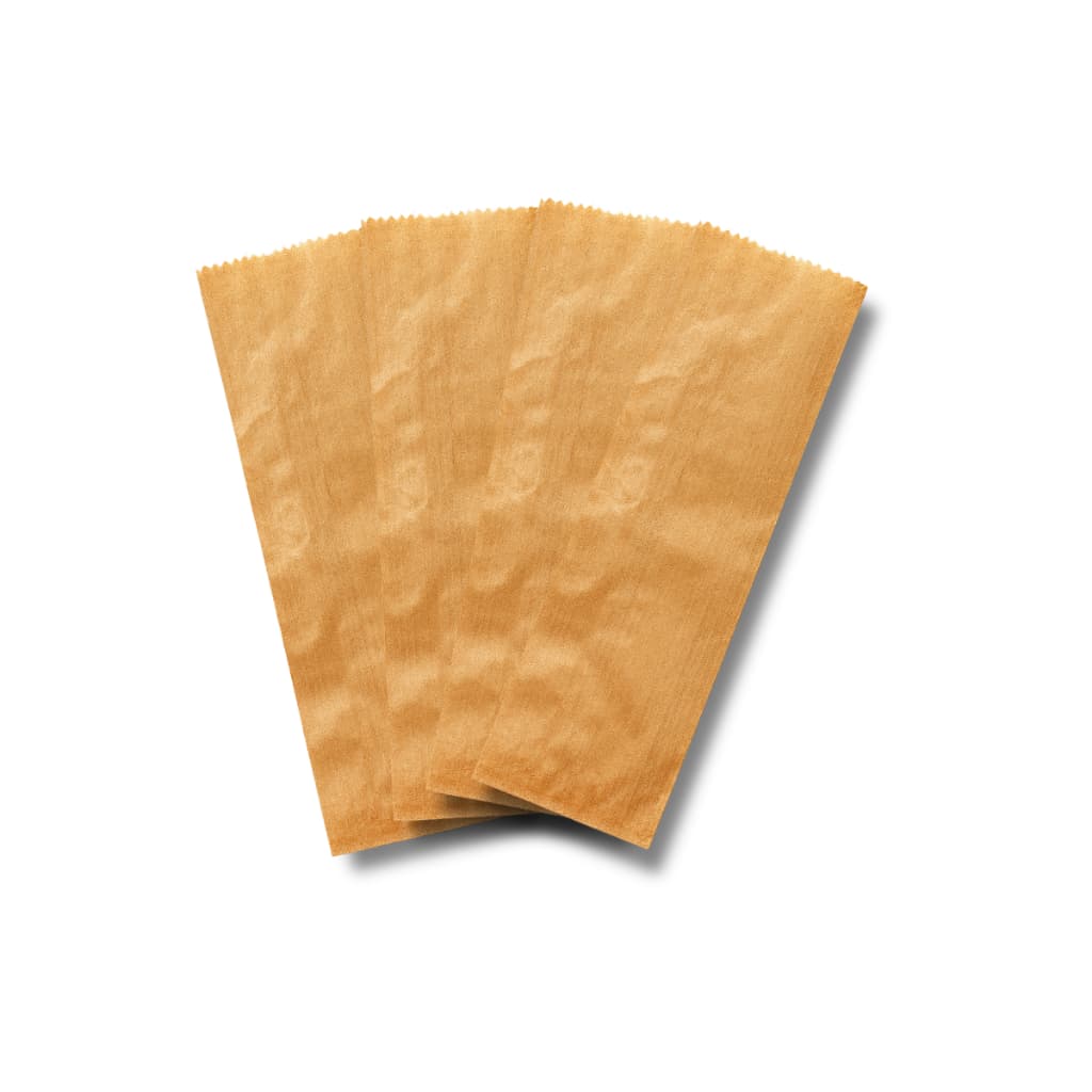 Saco De Papel Kraft Para Talher Delivery 7x25 - 500 Und