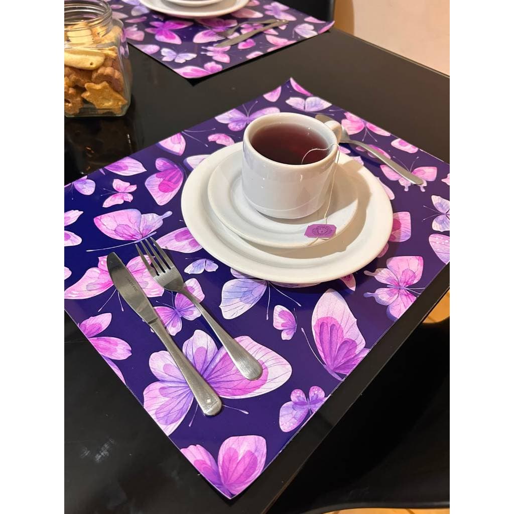 Jogo Americano Supla Borboleta Mesa Posta Souplast Cozinha Mesa de Jantar