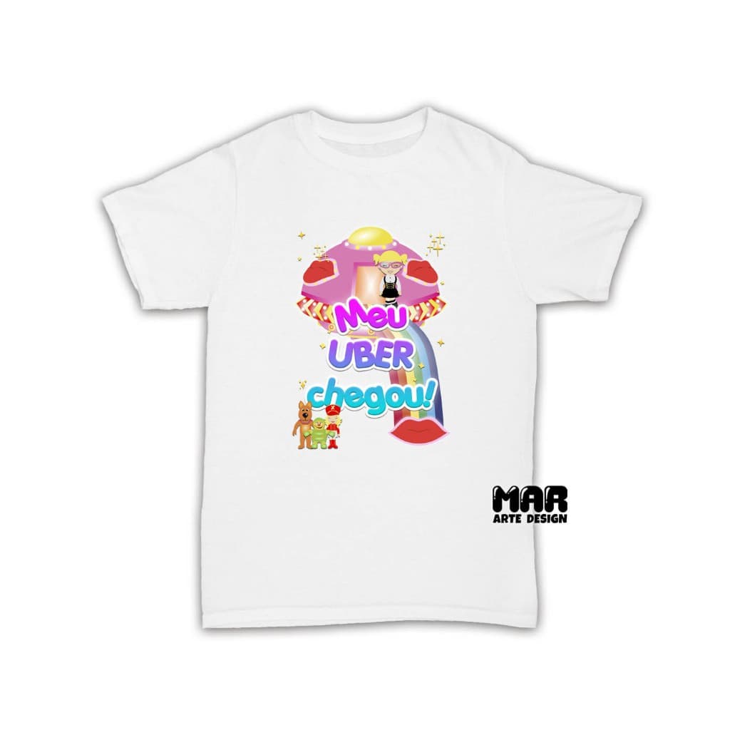 Camiseta Meu Uber chegou! Nave da Xuxa - Xou da Xuxa - Show - Pop - Nostalgia - Moda