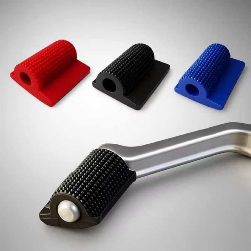Protetor de Calçado para Pedal de Marcha – Tortuga | Proteção para Tênis e Sapatos de Motociclista