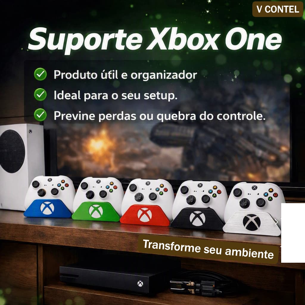 Suporte de Controle Xbox One Organizador Gamer de Alta qualidade, Estiloso, leve Dia dos Pais