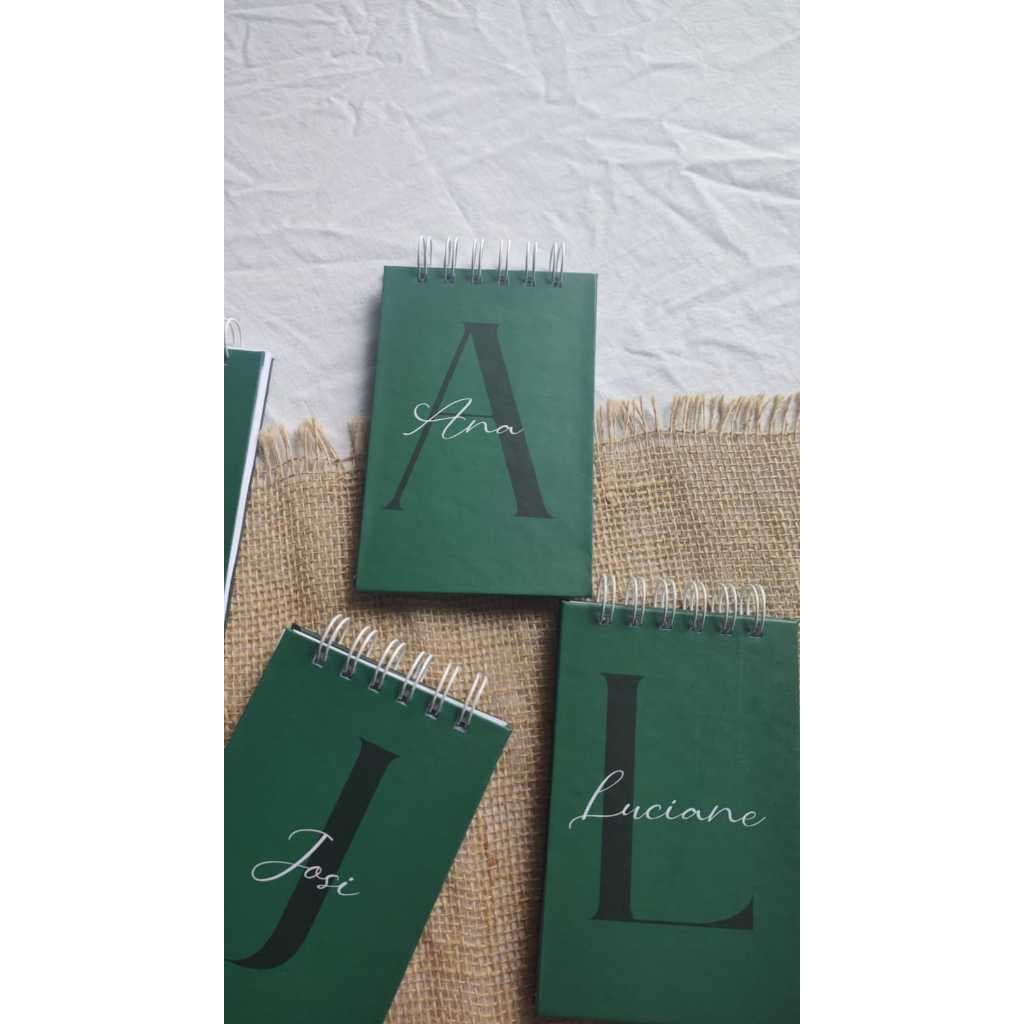 Bloco de anotações| Personalizado| Presente| 1 unidade