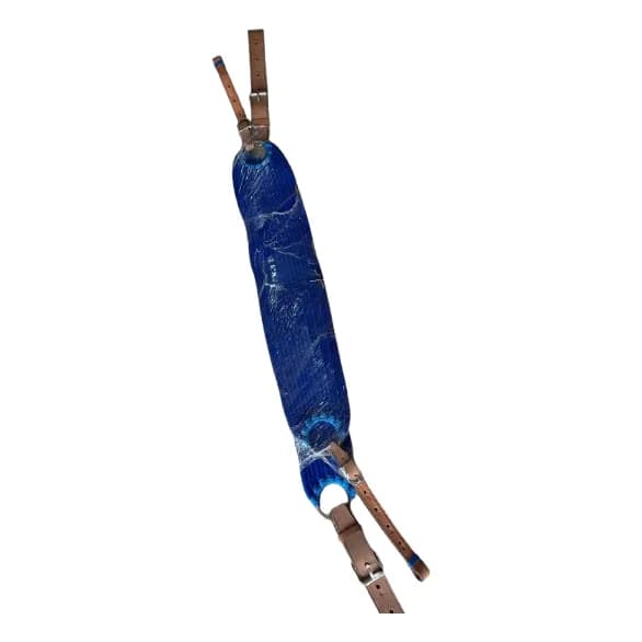 Conjunto Peitoral E Cilha De Lã Para Cavalo
