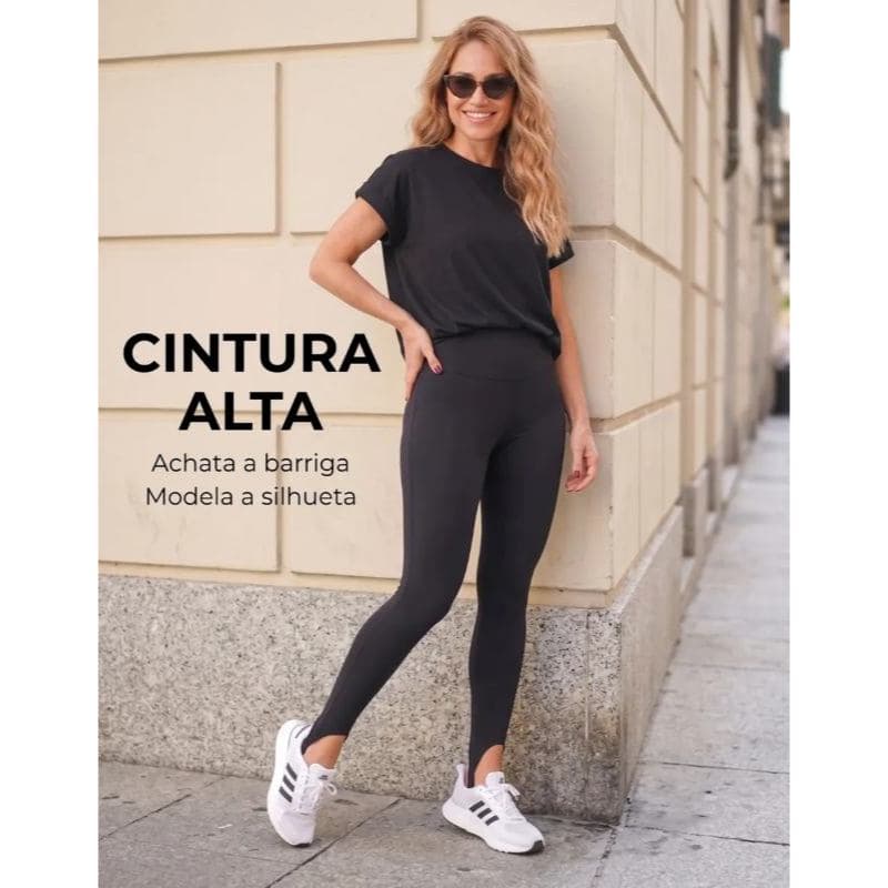 Calça Legging Pezinho Feminina