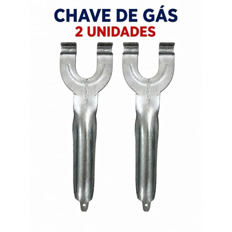 kit 2 Chave Borboleta para gás de cozinha para apertar e desapertar.